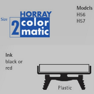 Recharge Horray Colormatic 2 pour H56 et H57