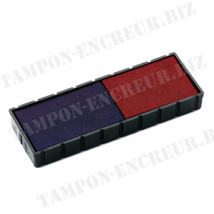 Cassette encrage bicolore Colop S�rie S100 et S120WD