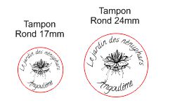 exemples pour le choix de la taille d'un tampon encreur