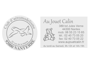 exemples d'empreinte de tampon