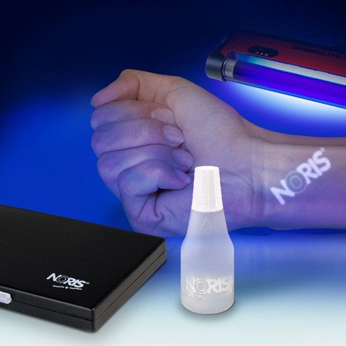 Encre UV invisible flacon 1 litre