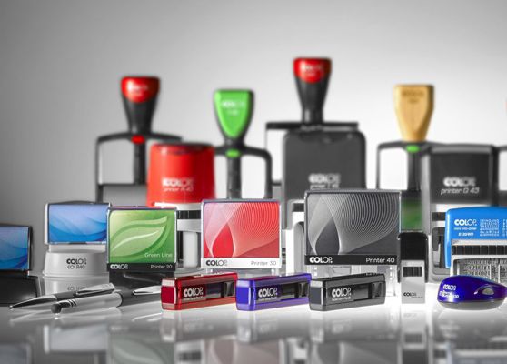 la gamme de tampons encreurs colop