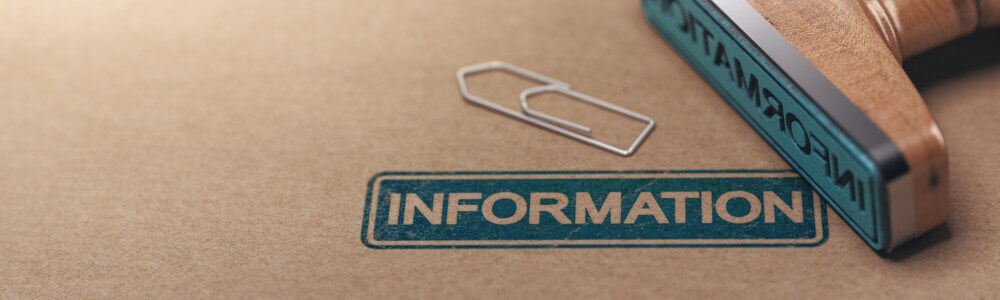 banniere tampon information