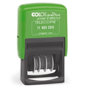 Tampon Colop S260/L3 -Télecopie- Green Line