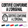 image de Tampon encreur CERTIFIE CONFORME